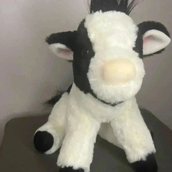 Douglas Mini Soft Elsie 6" Cow Plush Stuffed Animal Toy - Picture 3 of 5